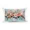 Stupell Industries Pink Flower Arrangement over Green Outdoor Printed Pillow, design by Gina Kelly, 14 x 7 x 20